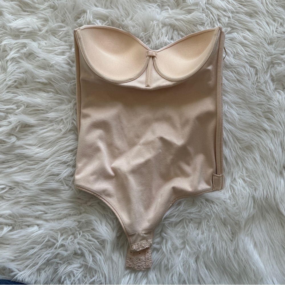 EUC Felina strapless thong bodysuit , wore ONCE, size 34 DD - Picture 6 of 11